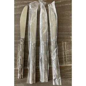 Oxford Hall Stainless Butter Knives Lot of 4 Brand New Flatware Replacement
